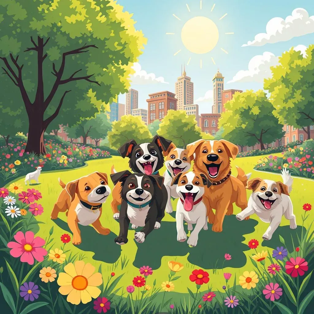 Les meilleures activités pour chiens dans les parcs urbains