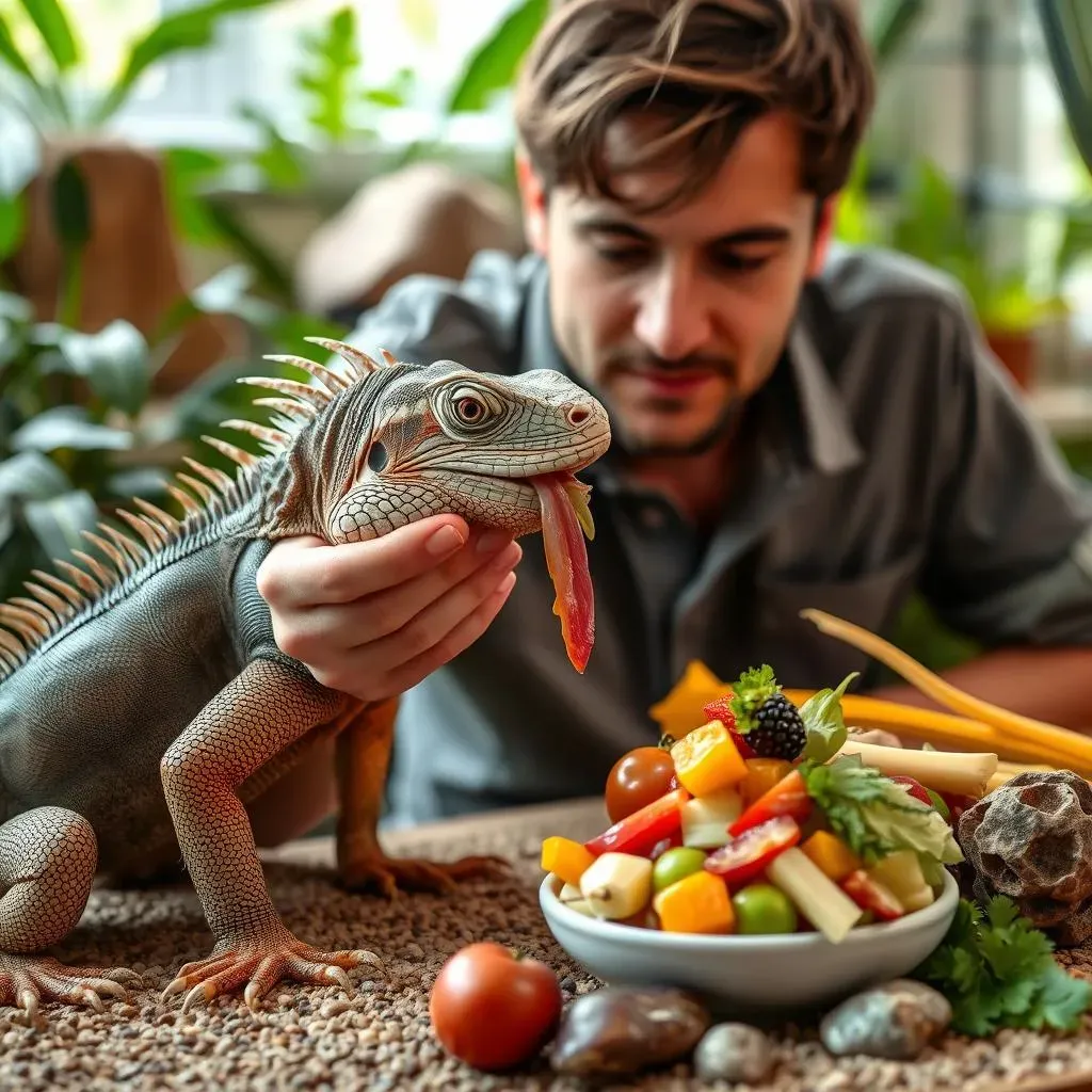 Alimentation des Iguanes Domestiques : Les Meilleures Pratiques pour une Santé Optimale