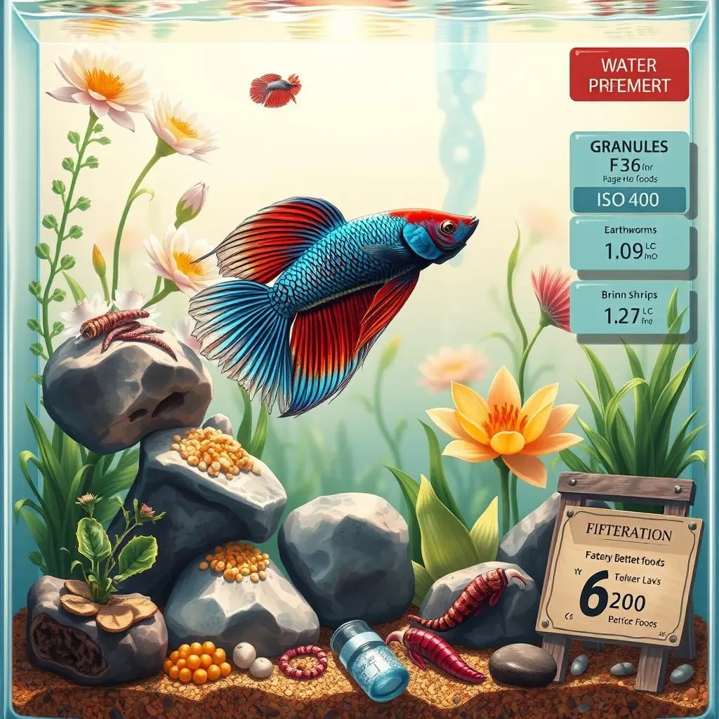 Alimentation et Soins des Poissons Betta