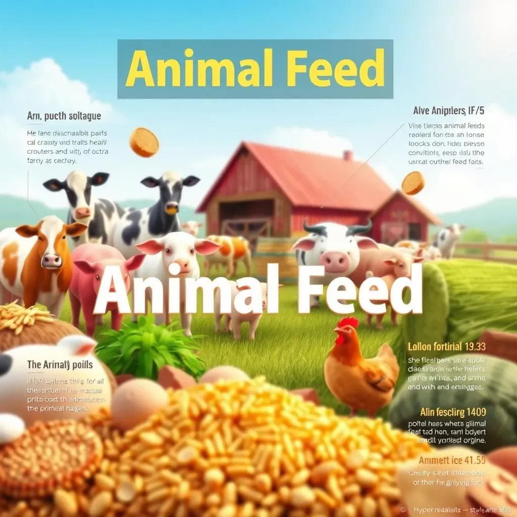 Les aliments des animaux d'elevage : Une Approche Évolutionnaire