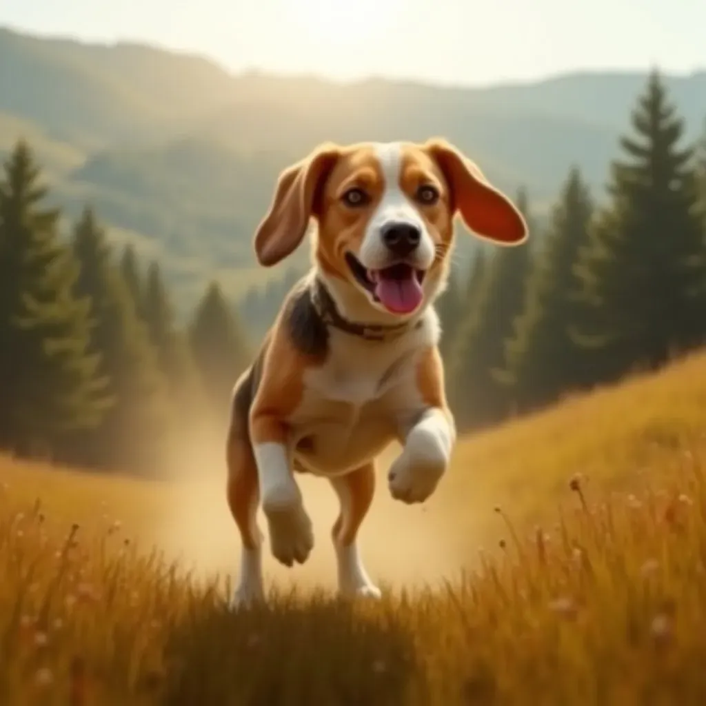 Beagle Chien de Chasse à Cour 