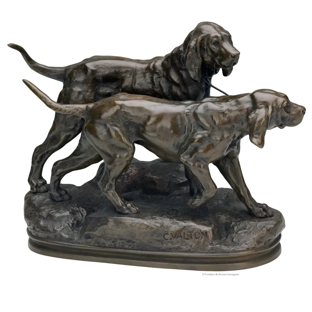 Comment reconnaître un bronze chien de chasse authentique