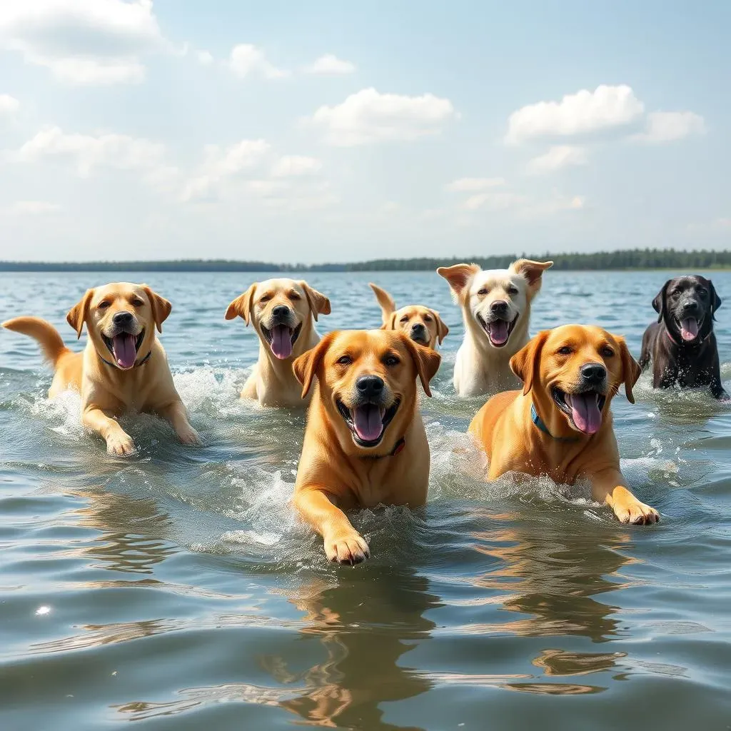 Caractéristiques des chiens d’eau adaptés à la natation