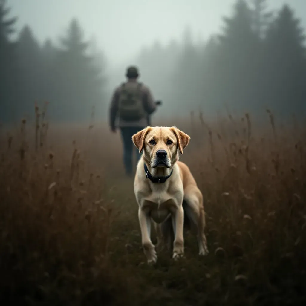 Chien de Chasse au Canard 