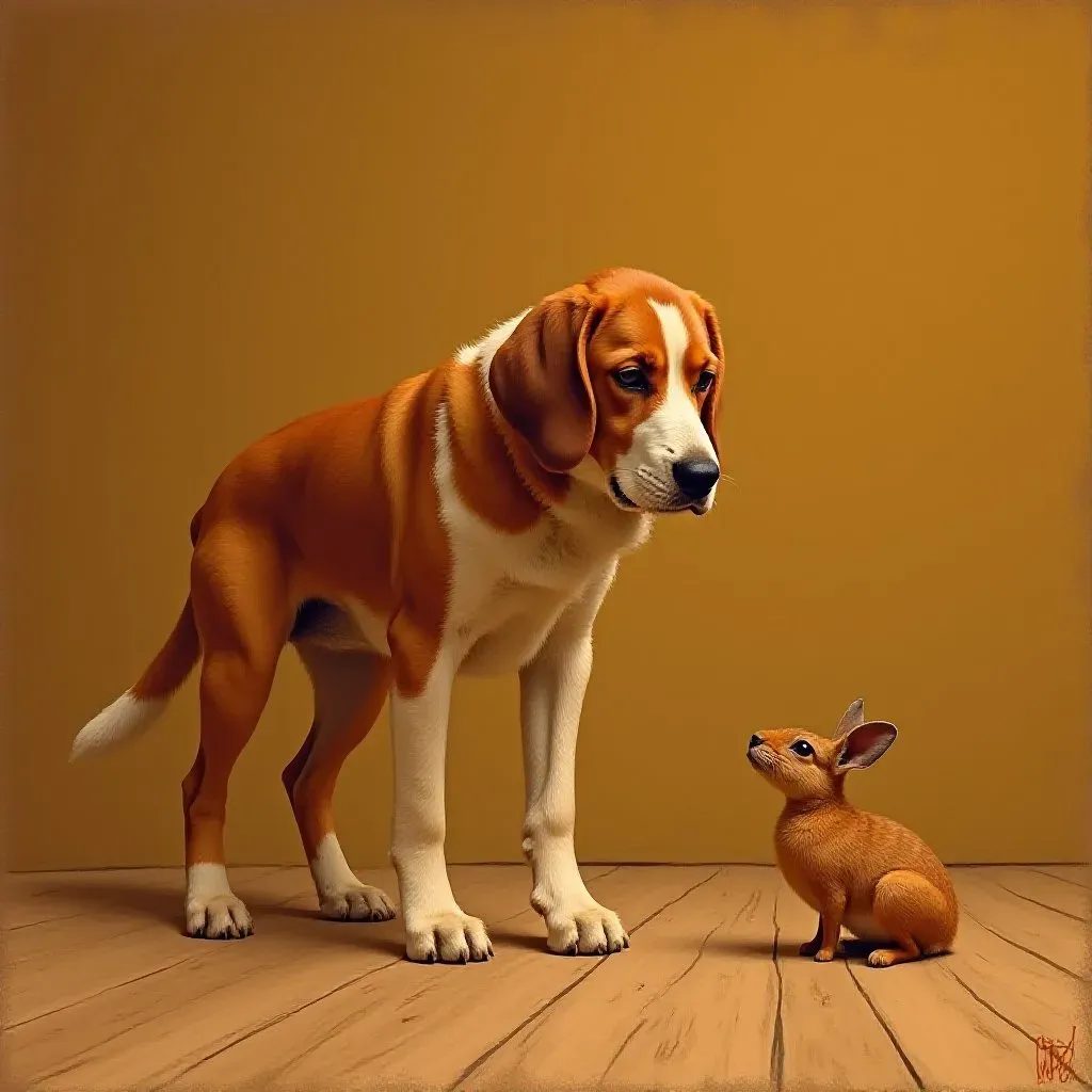 Chien de chasse au lièvre | L'œuvre emblématique de Brascassat