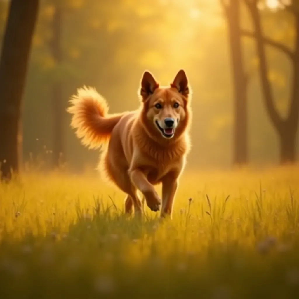 Chien de Chasse Orange 