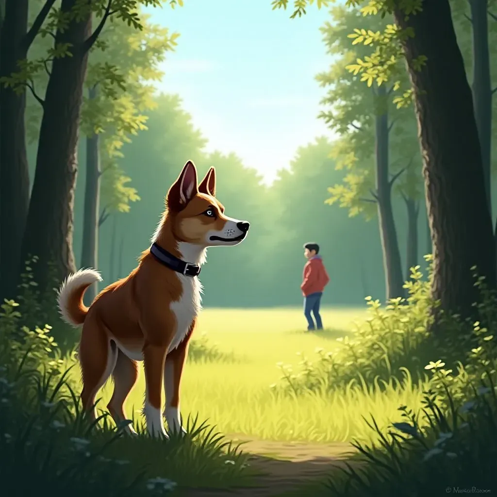 Chien de chasse qui ne revient pas