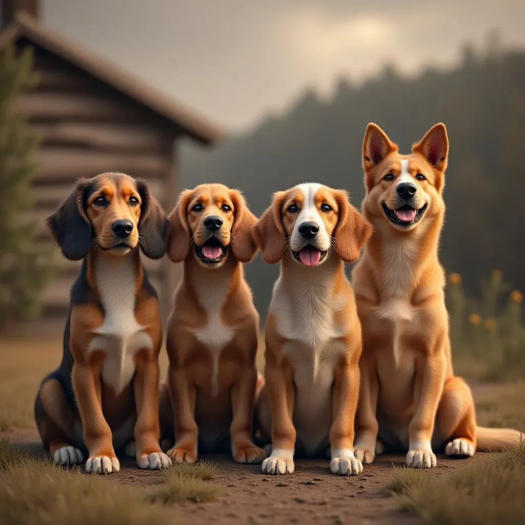 Chiens de Chasse de Vendée 