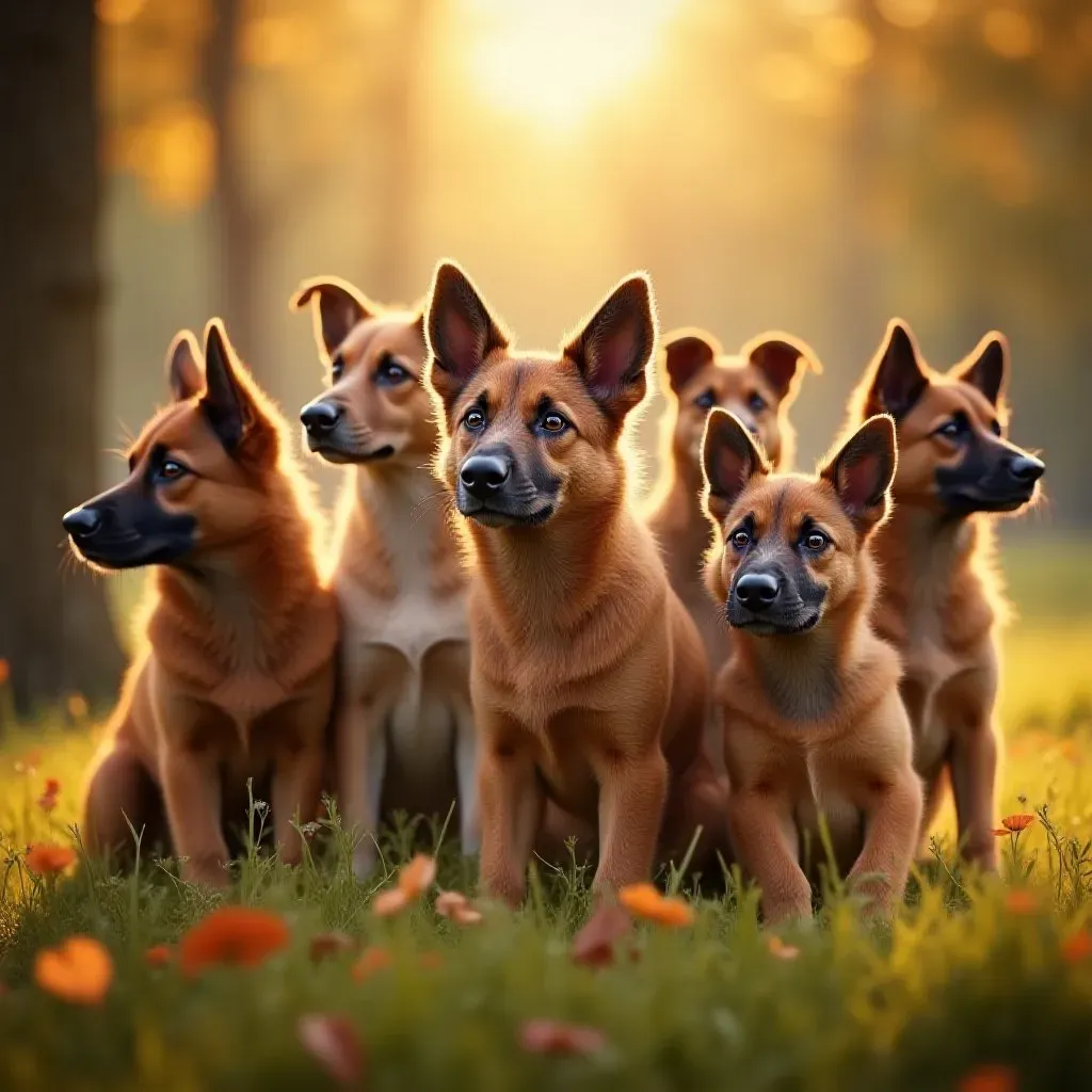 Chiens de Chasse Qui Ne Perdent Pas Leurs Poils 