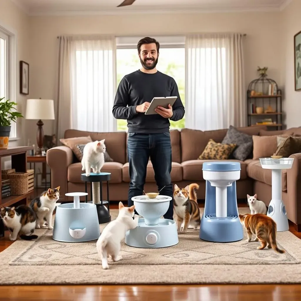 Comment choisir la meilleure fontaine à eau pour chats