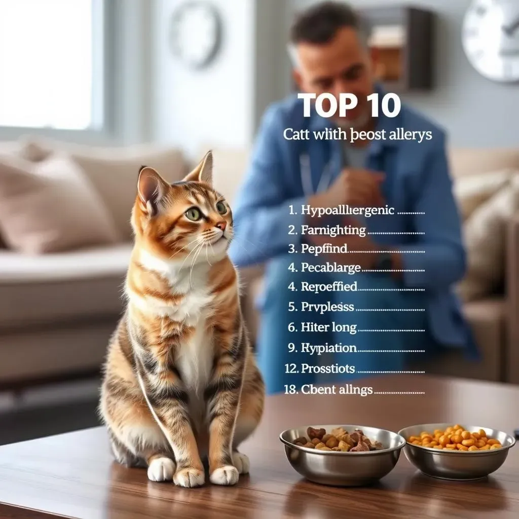 Comment choisir les top 10 des croquettes hypoallergéniques pour chats pour votre chat allergique