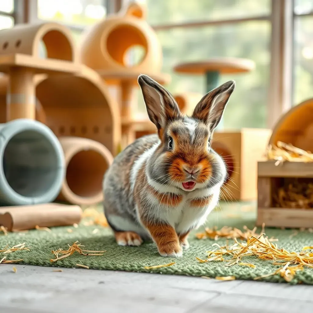 Comment créer un espace de jeu sûr et stimulant pour votre lapin