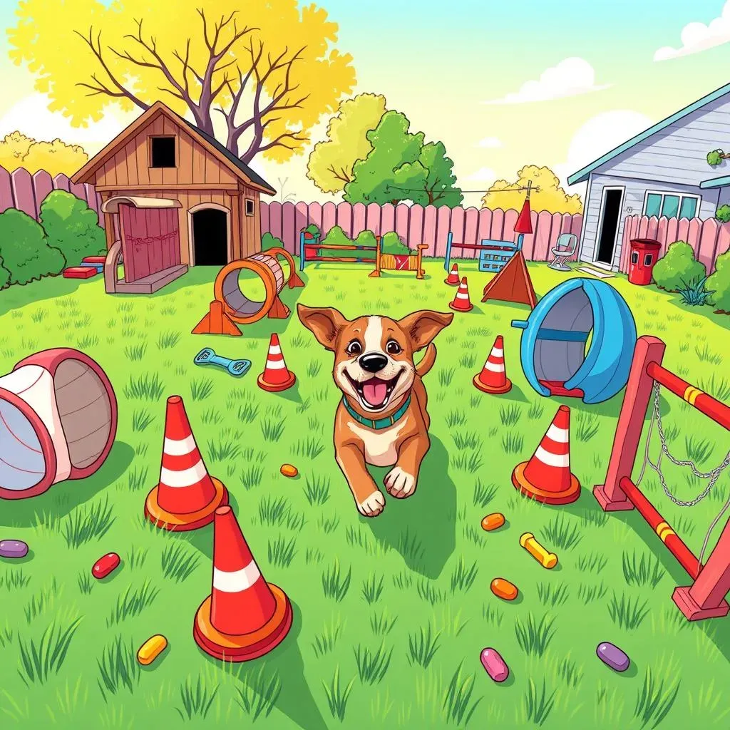 Comment créer un parcours d’obstacles pour chiens faits maison pour améliorer la santé de votre chien