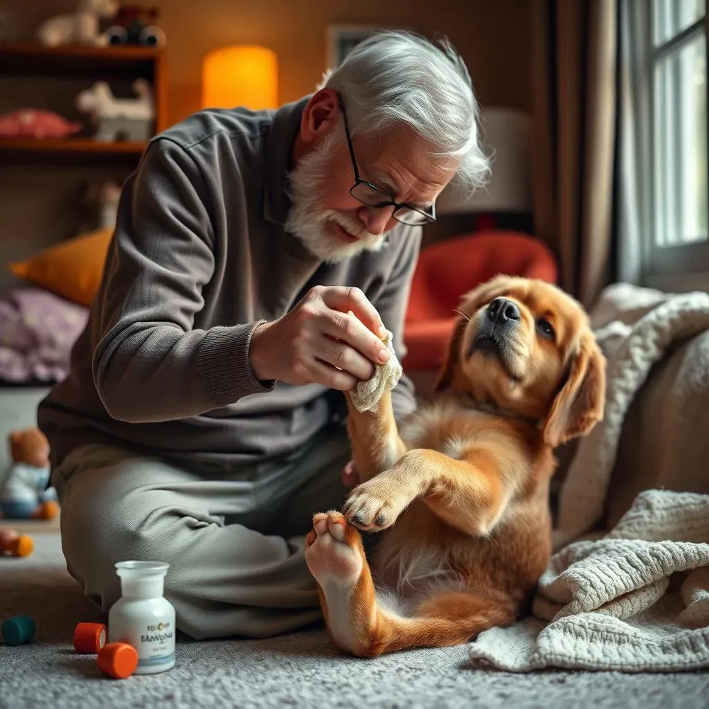 Comment désinfecter correctement les coussinets de son chien ?