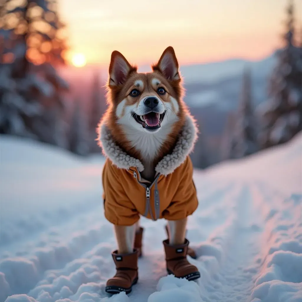 Comment préparer votre chien pour les sports d'hiver ?
