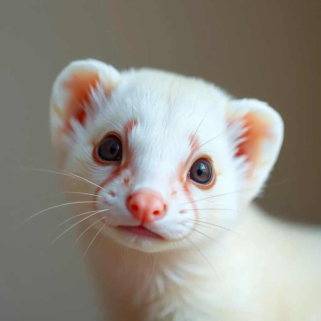 Comment reconnaître les caractéristiques des furets albinos ?