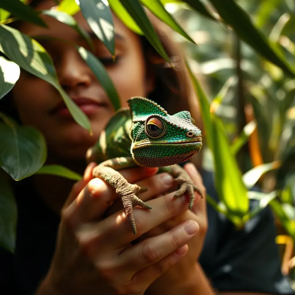 Comment s'occuper d'un caméléon domestique : Les conseils essentiels