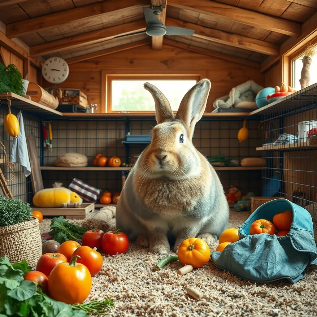 Comment soigner et entretenir des lapins géants comme animaux de compagnie