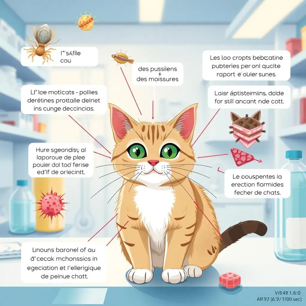 Comprendre les causes des symptômes d'allergies chez les chats et leurs traitements