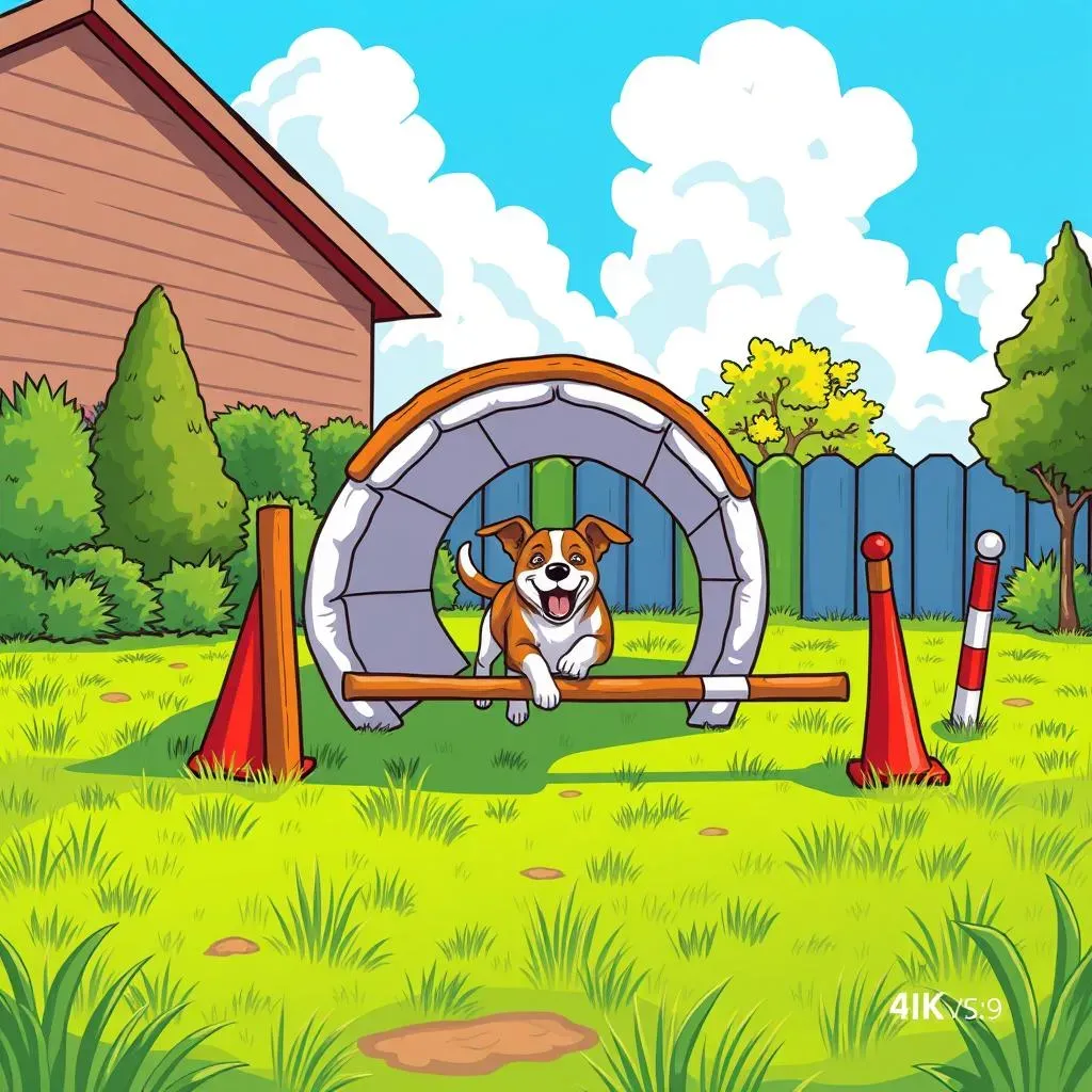 Conception d'un Parcours d'Agility à la Maison : Comment Organiser un Parcours d’Agility