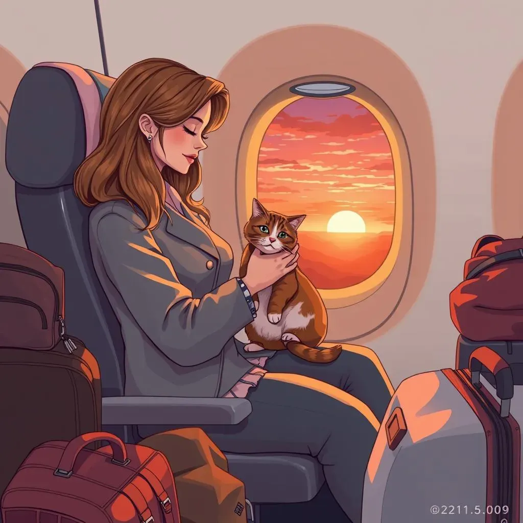 Conseils pour prendre l’avion avec un chat : Les Meilleurs Tips