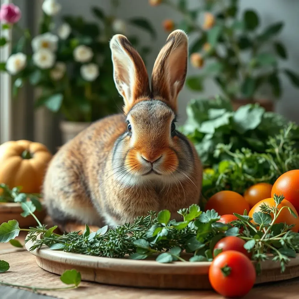 Conseils pour une alimentation équilibrée des lapins d'intérieur