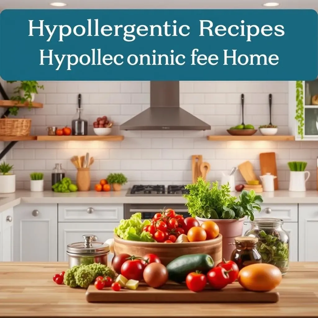 Création de recettes hypoallergéniques maison pour un guide complet de l'alimentation hypoallergénique pour animaux