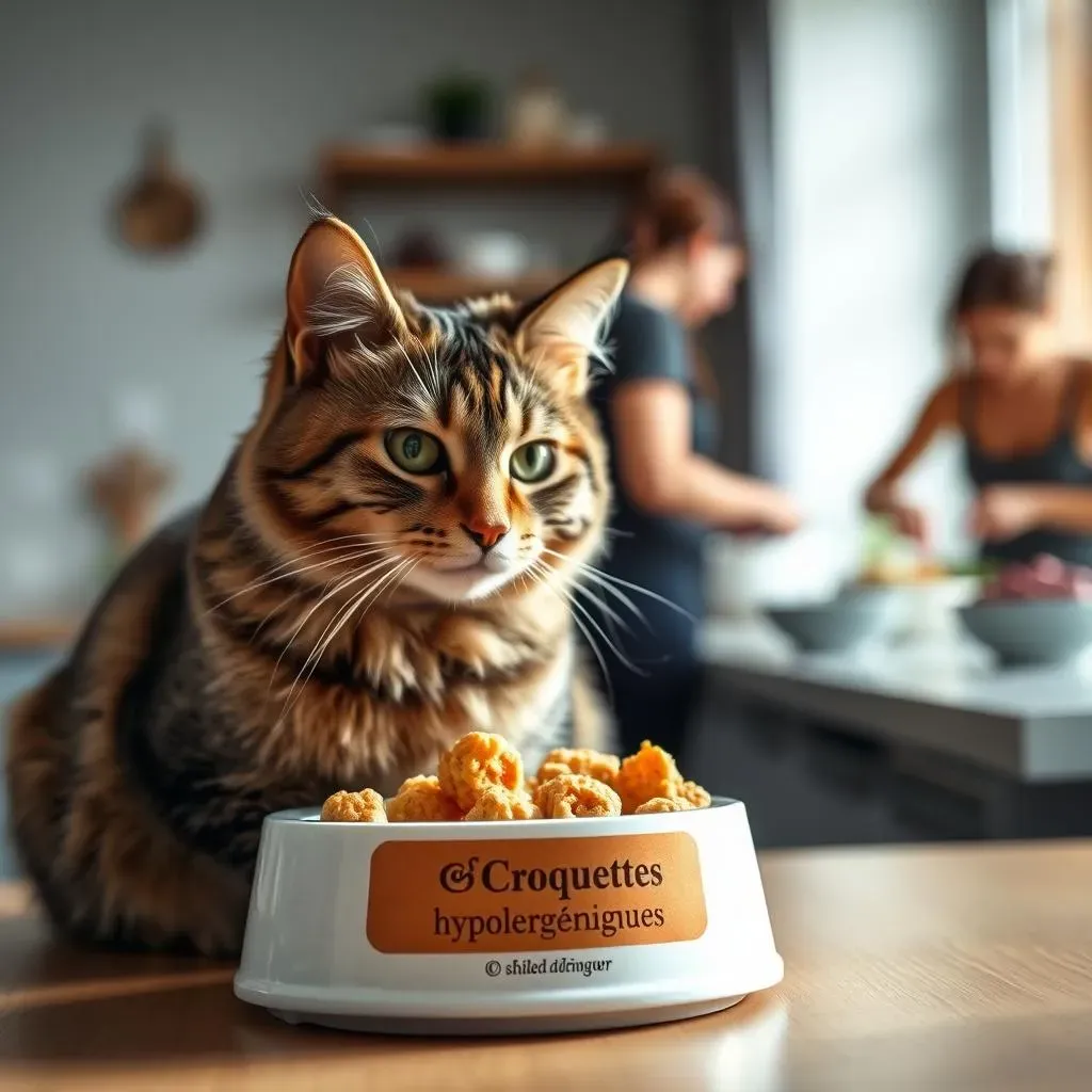 Croquettes hypoallergéniques pour chats : les différences avec les aliments traditionnels