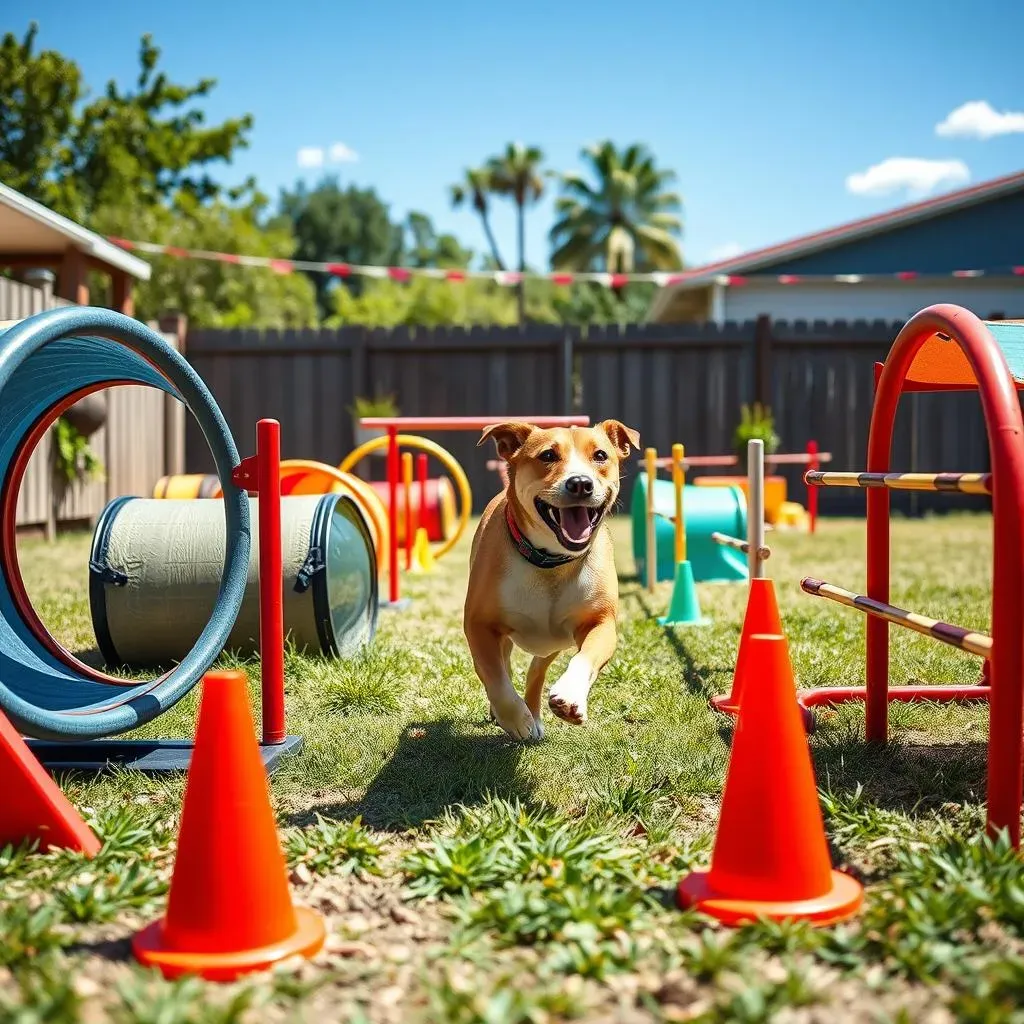 Exemples de parcours d’obstacles pour chiens faits maison pour inspirer votre propre création