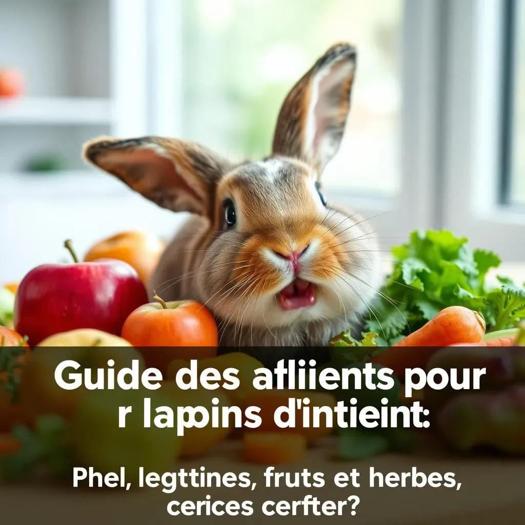 Guide des aliments pour lapins d'intérieur : Quels légumes, fruits et herbes choisir ?