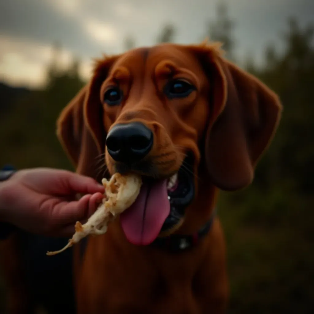 La récompense pour chien de chasse 