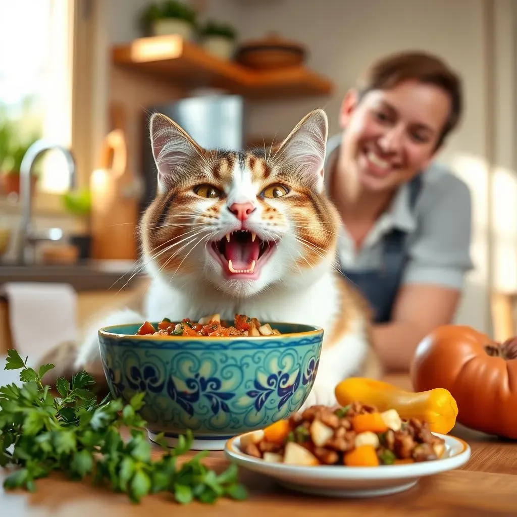 Les avantages de la nourriture maison pour chats sensibles