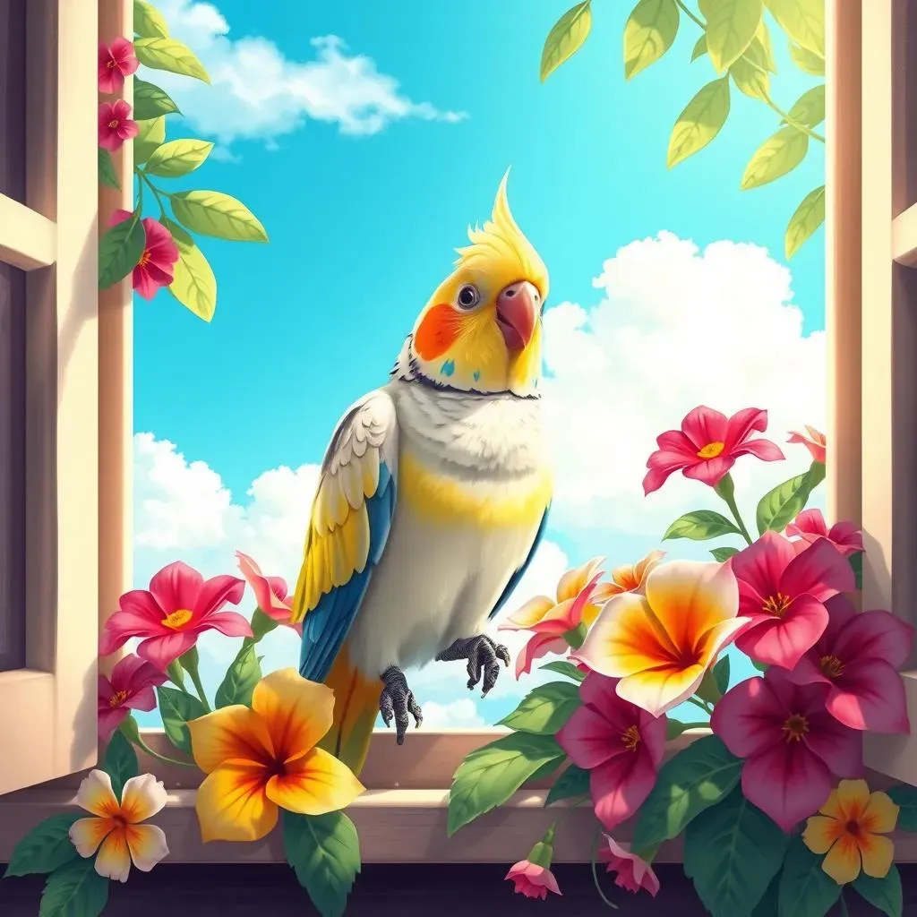 Les Avantages de Posséder des Cockatiels comme Oiseaux de Compagnie en raison de leurs Caractéristiques Uniques