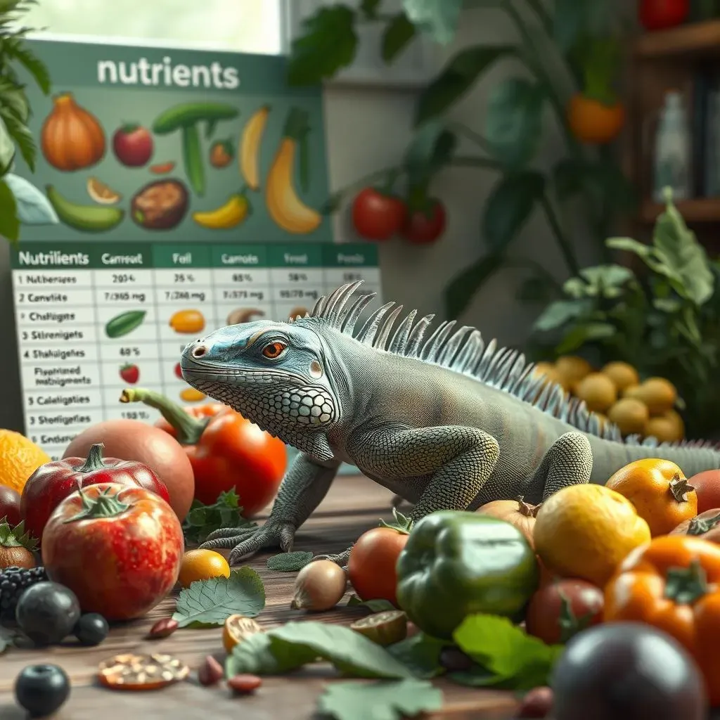 Les Besoins Nutritionnels des Iguanes : Quel Équilibre pour une Santé Parfaite