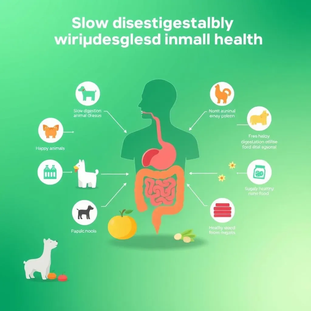 Les bienfaits des aliments pour animaux sensibles à la digestion lente pour la santé digestive des animaux