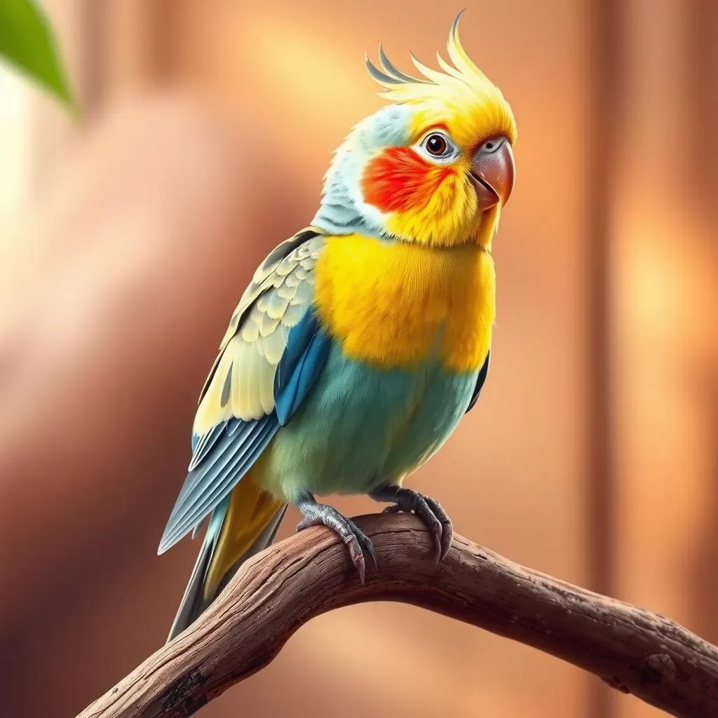 Les Caractéristiques Physiques des Cockatiels comme Oiseaux de Compagnie