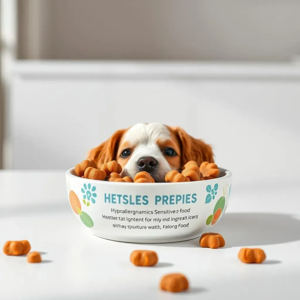 Les Croquettes Hypoallergéniques pour Chiots Sensibles