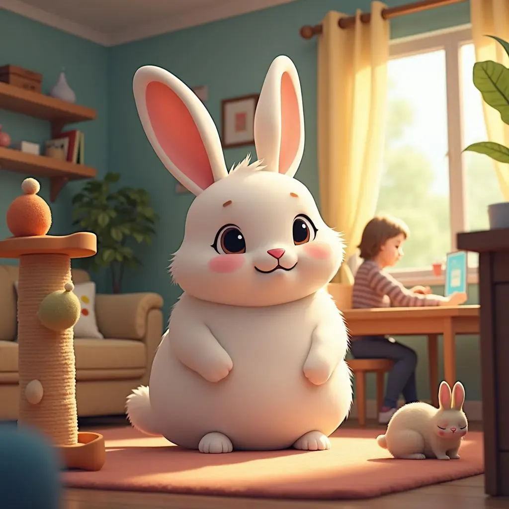 Les défis et les considérations pour les lapins géants comme animaux de compagnie