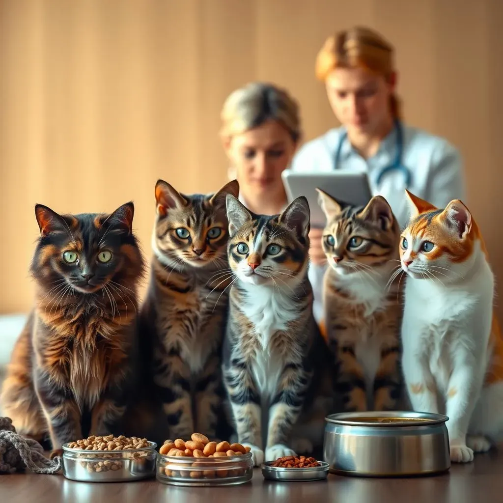 Les différents types d'aliments pour chats ayant des allergies alimentaires