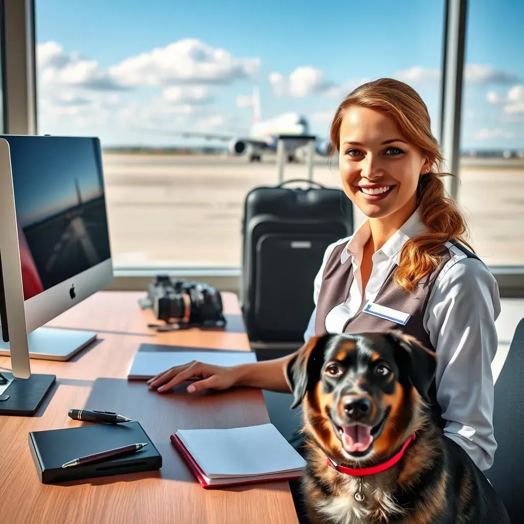 Les frais et les formalités pour voyager avec les transporteurs aériens acceptant les animaux