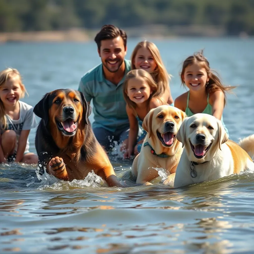 Les meilleurs chiens d’eau adaptés à la natation pour les familles