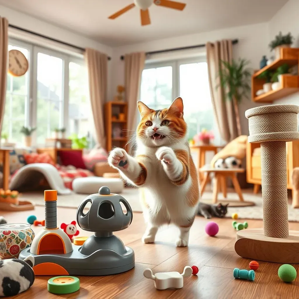 Les meilleurs jeux d’intérieur pour chats pour une vie active