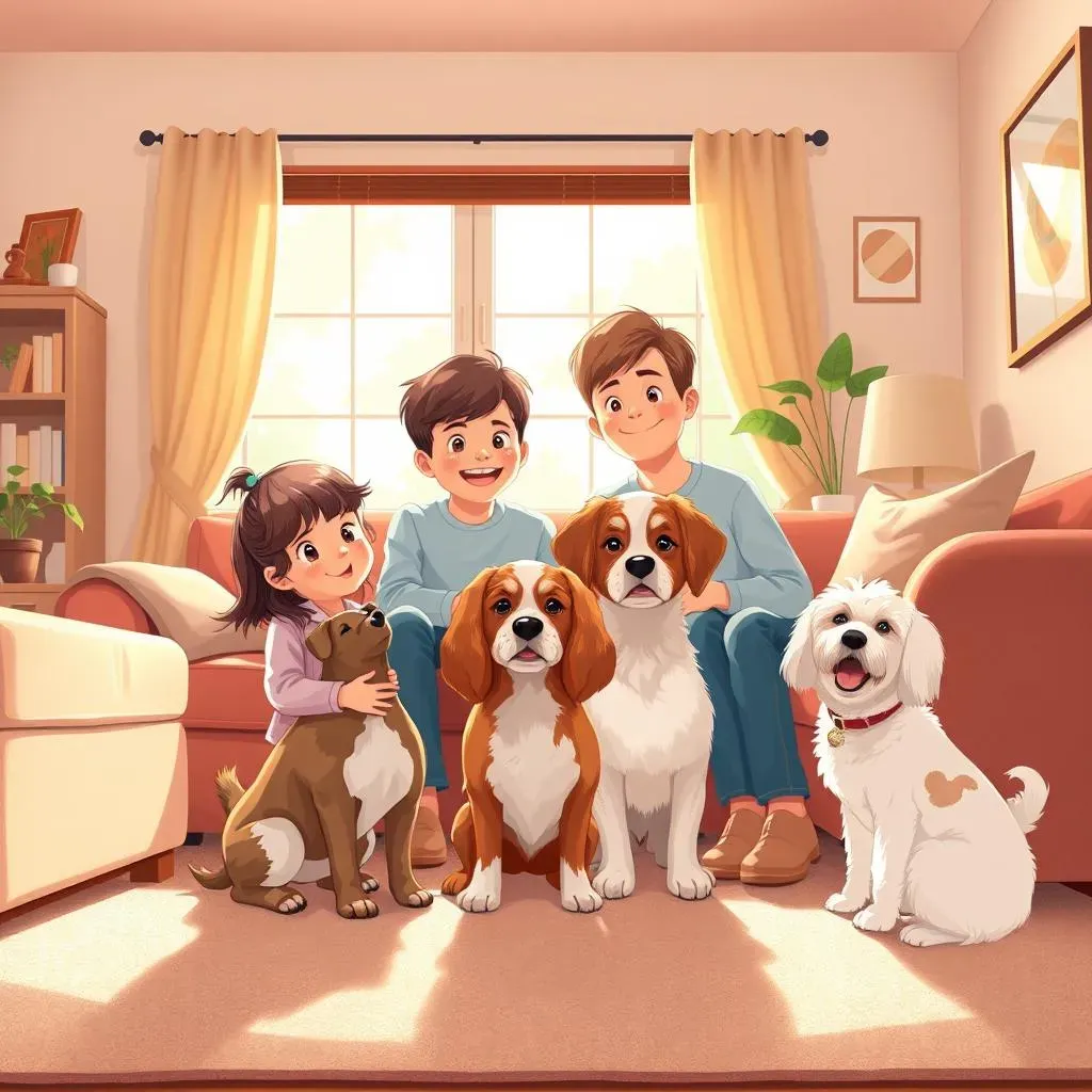 Les Races de Chiens les Plus Calmes pour les Familles