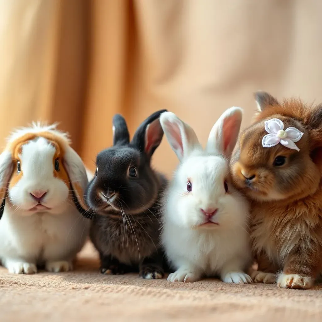 Les races de lapins nains les plus populaires comme animaux de compagnie