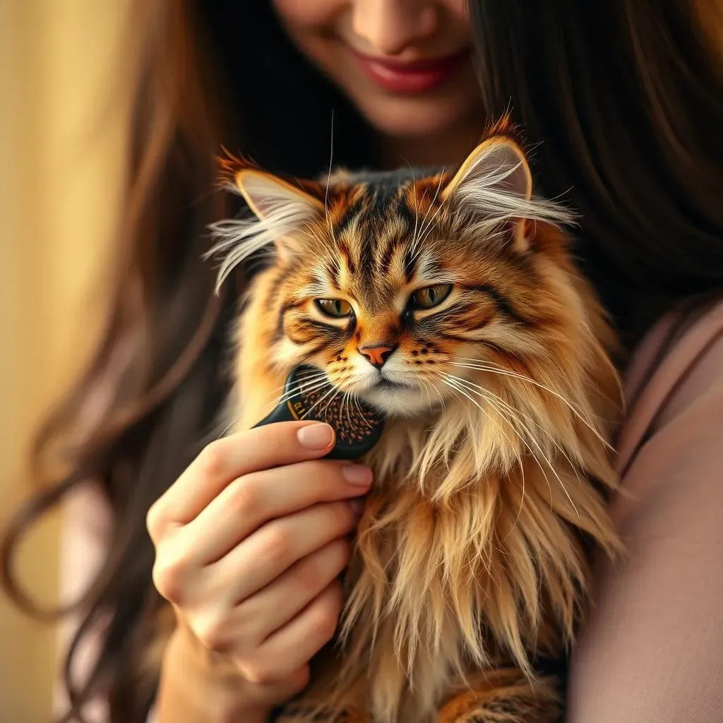 Pourquoi brosser votre chat à poils longs ?