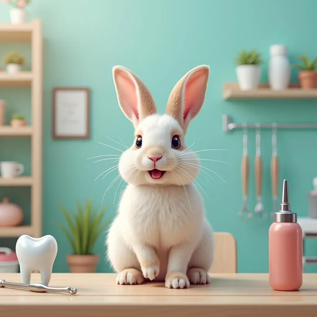 Pourquoi l'entretien des dents est crucial pour votre lapin