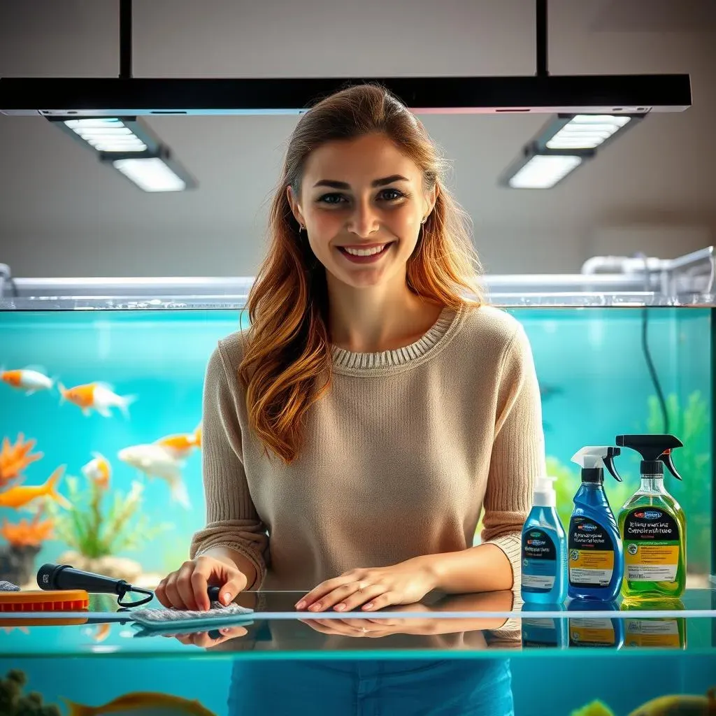 Préparation pour comment nettoyer un aquarium sans stress pour les poissons