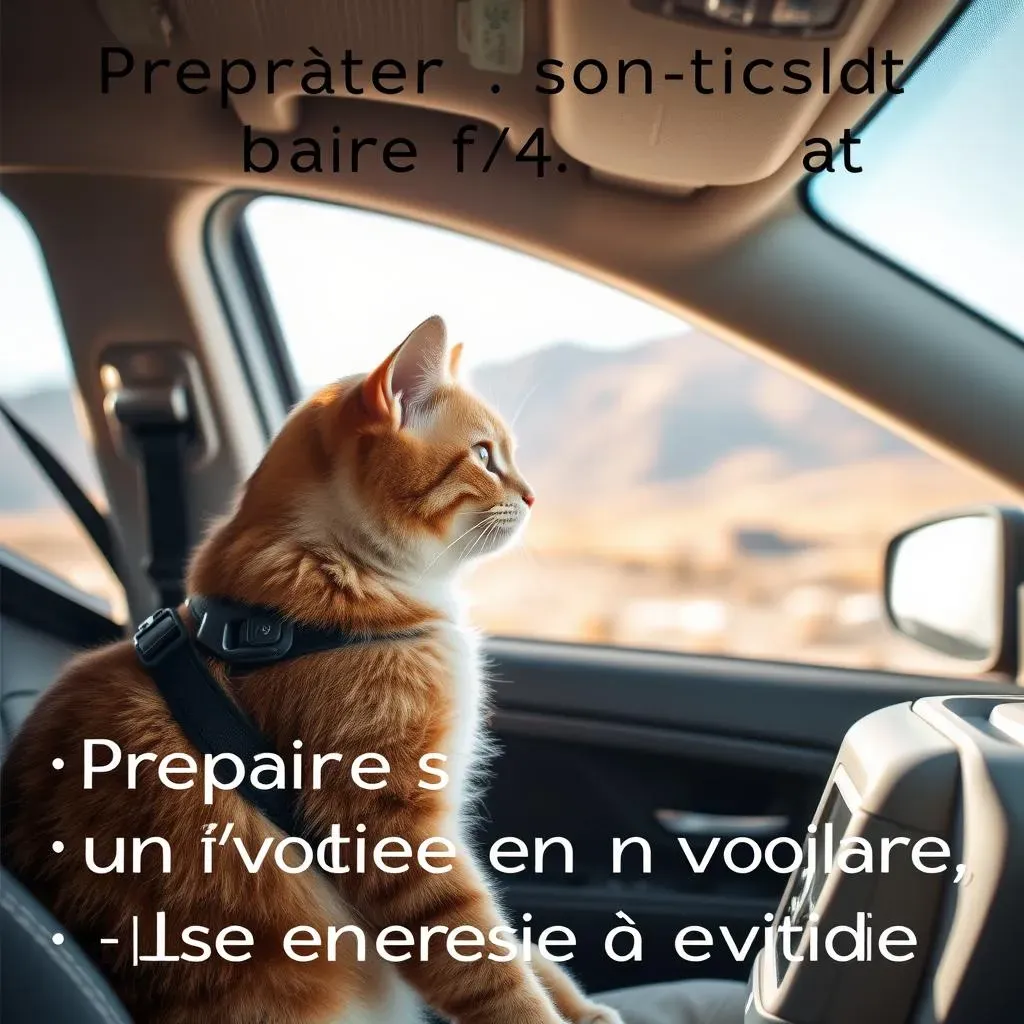 Préparer son chat pour un voyage en voiture : Les erreurs à éviter