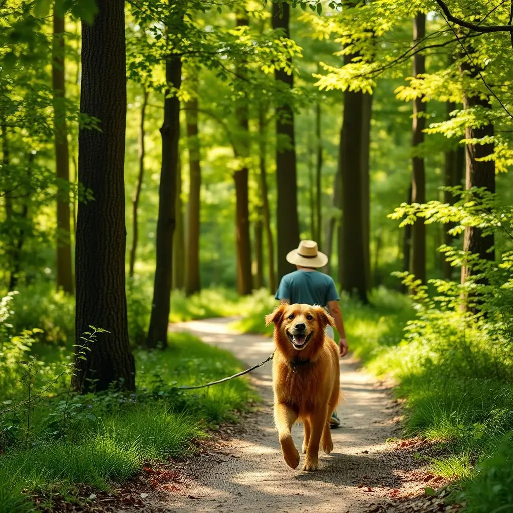 Promenades en forêt adaptées aux chiens : L'aventure absolue