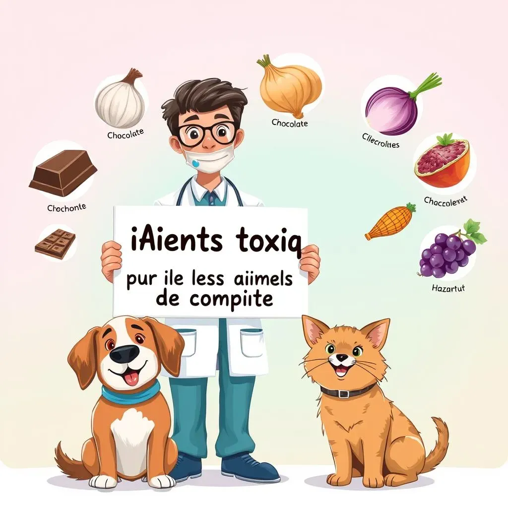 Quels aliments sont toxiques pour les animaux de compagnie